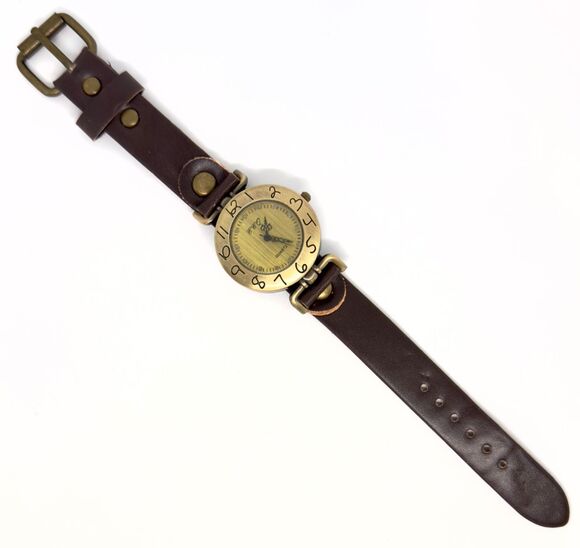Accessories - Vtg Unisex Watch Bronze Face Fresh Battery #1112